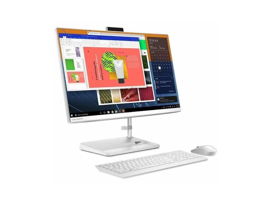 All in One Lenovo IdeaCentre 24ALC6 AMD Ryzen 5 7430U 8 GB 256 SSD Windows Home
