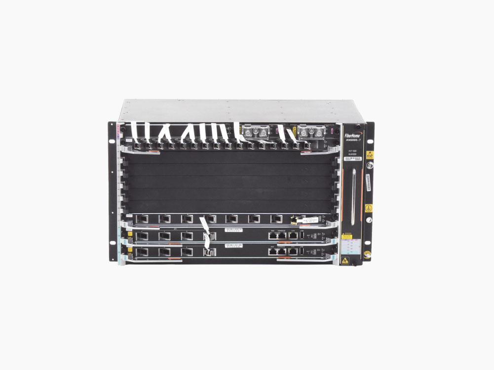 Fiberhome AN6000-7 OLT Carrier Class Modular GPON, 6 Ranuras de Servicio, 1 Tarjeta de Servicio 16 puertos GPON, crecimiento hasta 96 puertos GPON, 6 UR - Imagen 2