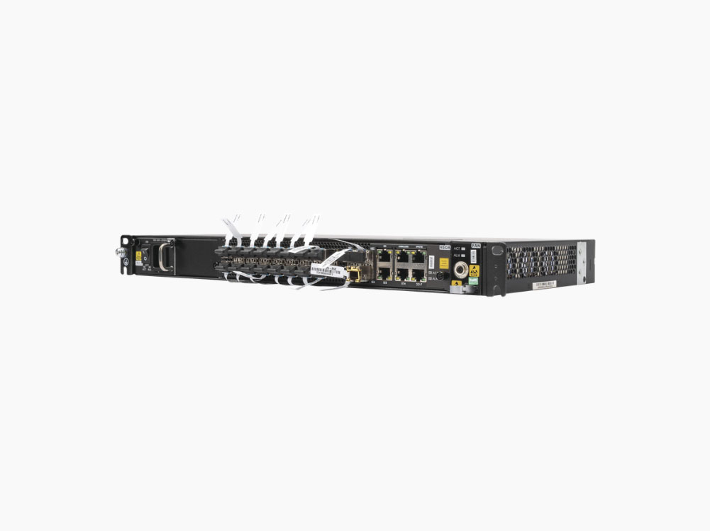 Fiberhome AN6001-G16-AC Mini OLT GPON Carrier Class con Tarjeta de Servicio de 16 puertos GPON, 16 módulos clase C+ y Fuente de CA (Corriente Alterna), 1UR - Imagen 2