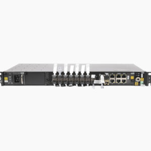 Fiberhome AN6001-G16-AC Mini OLT GPON Carrier Class con Tarjeta de Servicio de 16 puertos GPON, 16 módulos clase C+ y Fuente de CA (Corriente Alterna), 1UR
