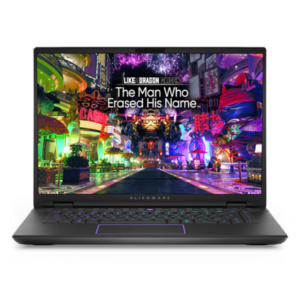 Dell Alienware M16 R2, Pantalla 16" QHD+ (2560 x 1600), Core Ultra 7 155H (16 núcleos hasta 4,80 GHz), Ram 16GB, SSD 1TB, NVIDIA RTX 4070 8 GB, Windows 11 Home, Negro, W1y