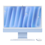 Apple iMac, Chip M4 10 núcleos, Memoria 24GB , SSD 512GB, Pantalla 24" 4.5K 4480 x 2520, macOS, Color Azul