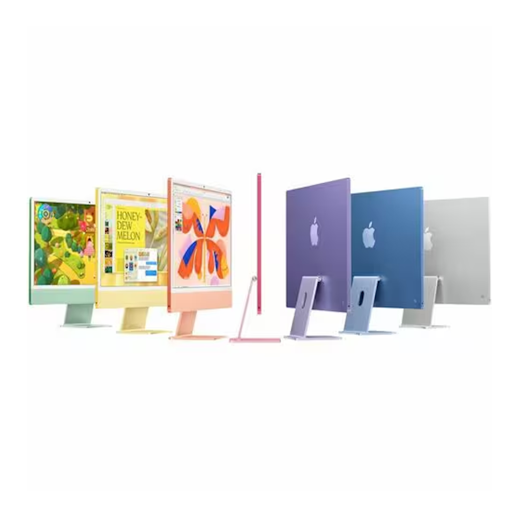 Apple iMac, Chip M4 10 núcleos, Memoria 24GB , SSD 512GB, Pantalla 24" 4.5K 4480 x 2520, macOS, Color Azul - Imagen 2