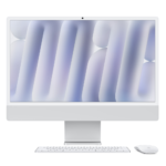 Apple iMac, Chip M4 8 núcleos, Memoria 16GB, SSD 256GB, Pantalla 24" 4.5K 4480 x 2520, macOS, Color Plata