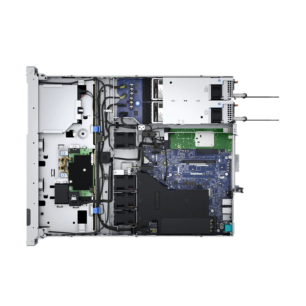 Servidor Dell PowerEdge R350, Xeon E-2378 2.6GHz 8Core, Ram 16GB, 480GB SSD SATA Mix Use, 2 puertos 1GB, Fuente 600W Hot Plug (1+ 1), W3yr - Imagen 2