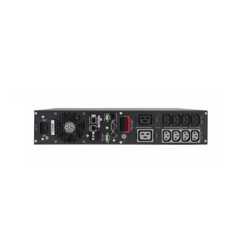 Eaton 9PX UPS Online, 2kVA ( 2200VA / 2000 W), Entrada y salida 208V default (200/208/220/230/240V), Entrada L6-20P, Salida: (8) C13 + (2) C19, 208V, 2u, W2y - Imagen 2