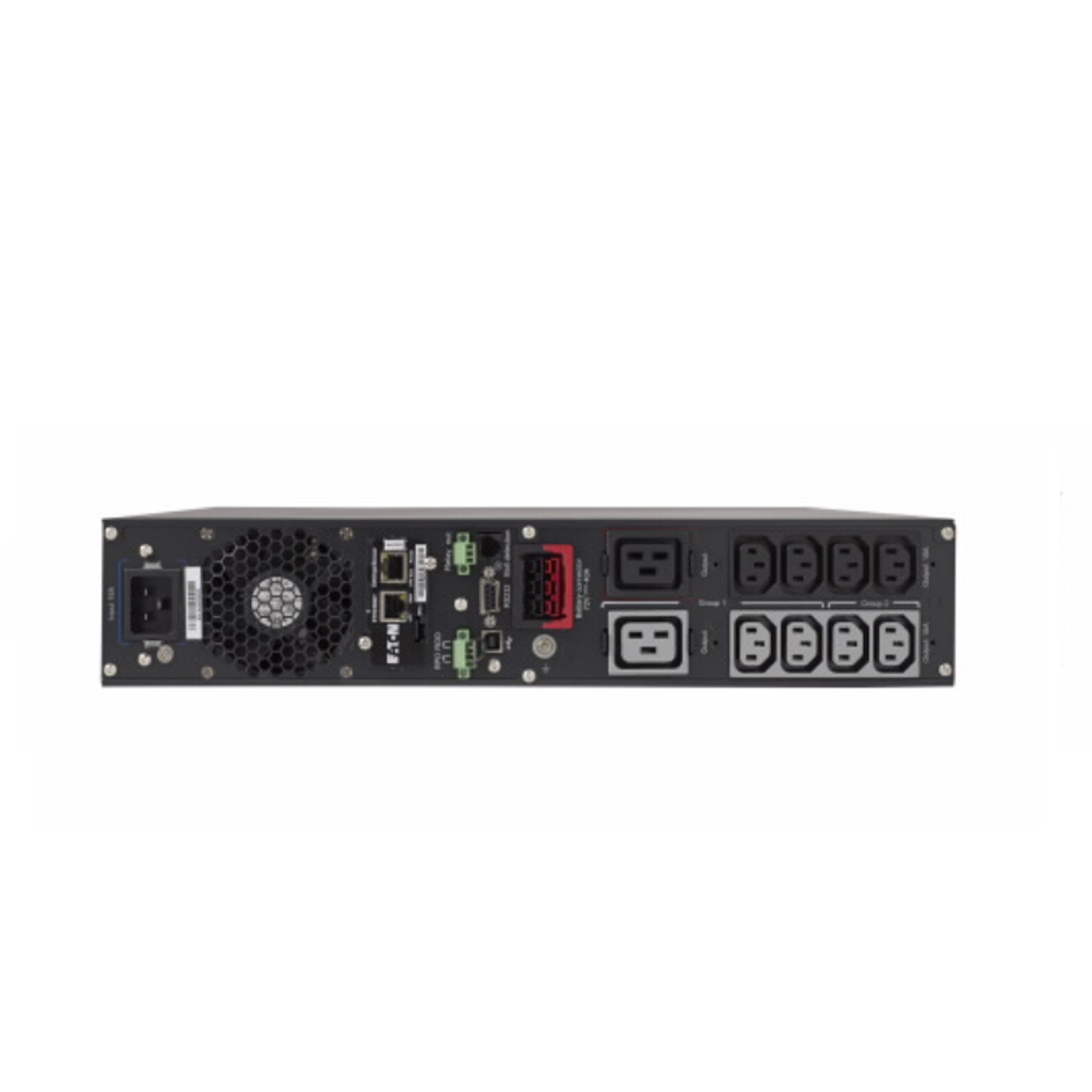 Eaton 9PX UPS Online, 3kVA ( 3000 VA / 3000 W), Entrada y salida 208V default (200/208/220/230/240V), Entrada L6-20P, Salida: (8) C13, (2) C19, 208V, 2u, W2y - Imagen 2