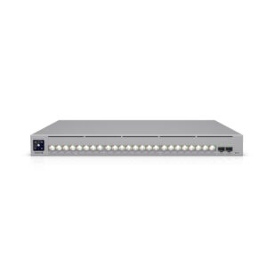 Enterprise Campus 24 PoE, Switch Empresarial Etherlighting™ PoE+++ Capa 3 de 24 Puertos (16 x 10 GbE y 8 x 2.5 GbE) y 2 Puertos SFP28 de 25 G de Alta Disponibilidad
