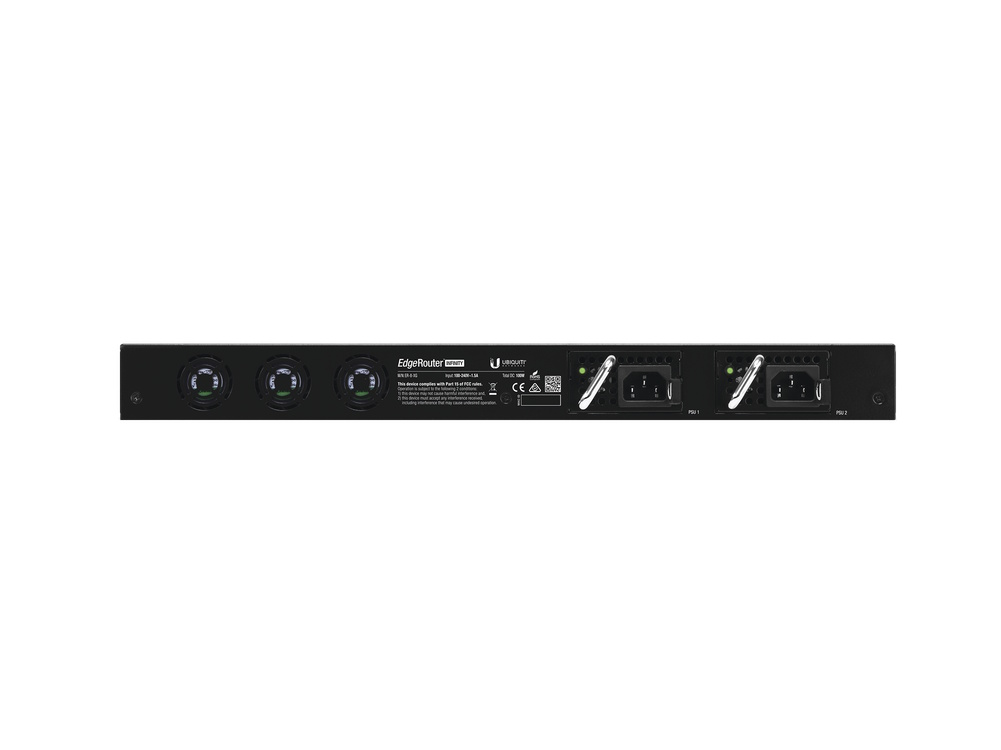 Ubiquiti EdgeRouter INFINITY ER-8-XG 8 puertos SFP+ 10 G + 1 RJ45 Gigabit, throughput 80 Gbps, 16 núcleos,16 GB RAM, fuentes de alimentación modulares Hot-Swappable - Imagen 2