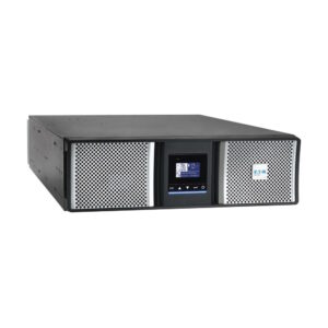 UPS Eaton 9PX Gen 2, 3000 VA, 3000 W, 208V, Input: Hardwired or 10ft. L6-30P, Outputs: Hardwired, (2) L6-30R, (2) L6-20R, 3U Rack/tower, VRLA battery, Gigabit Network card included, 3yr