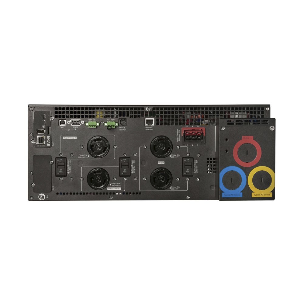 UPS Eaton 9PX Gen 2, 8000 VA, 8000 W, 208v, Input: Hardwired, Outputs: Hardwired, (4) L6-30R, 4U Rack/tower, VRLA battery, Gigabit Network card included, 3yr - Imagen 2