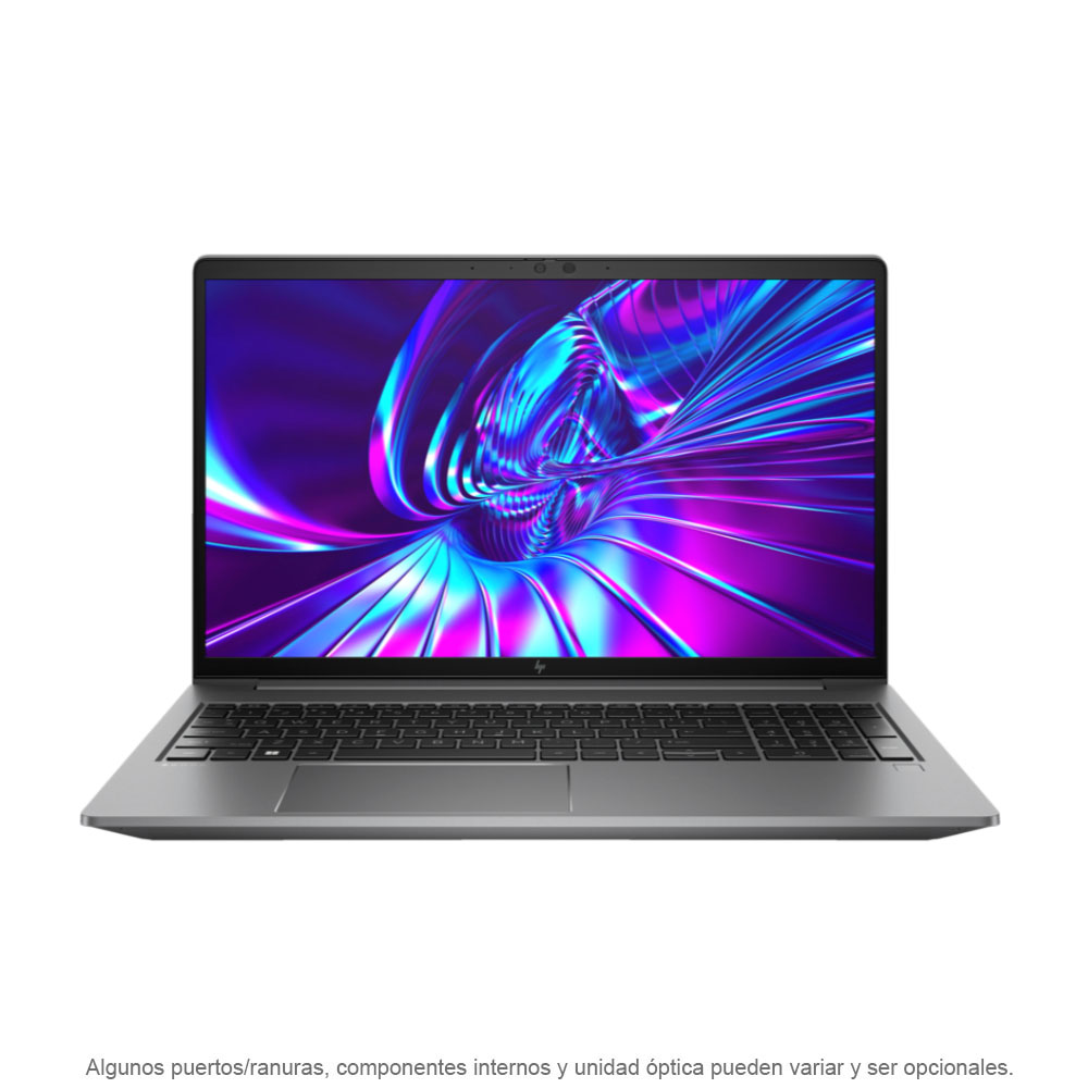HP ZBook Power G9, Pantalla 15.6" FHD, Core i7-12700H (2.3GHz P-core, 8 E-Cores), 32GB, SSD 512GB, RTX A2000 8GB, Windows 11 Pro, W3yr + Active Care