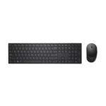 Dell KM5221W Teclado Español y ratón Óptico, 1000 dpi, 3 Botón, Rueda de desplazamiento, USB Inalambrico, Color Negro, 3yr