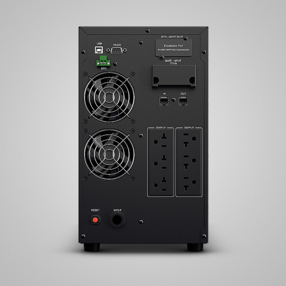 CyberPower UPS 2kVA ( 2000VA ) /1.80kW, 120v, SAI Online de Conversion Dual, NEMA 5-20P, Contactos NEMA 5-20R, W2y - Imagen 2