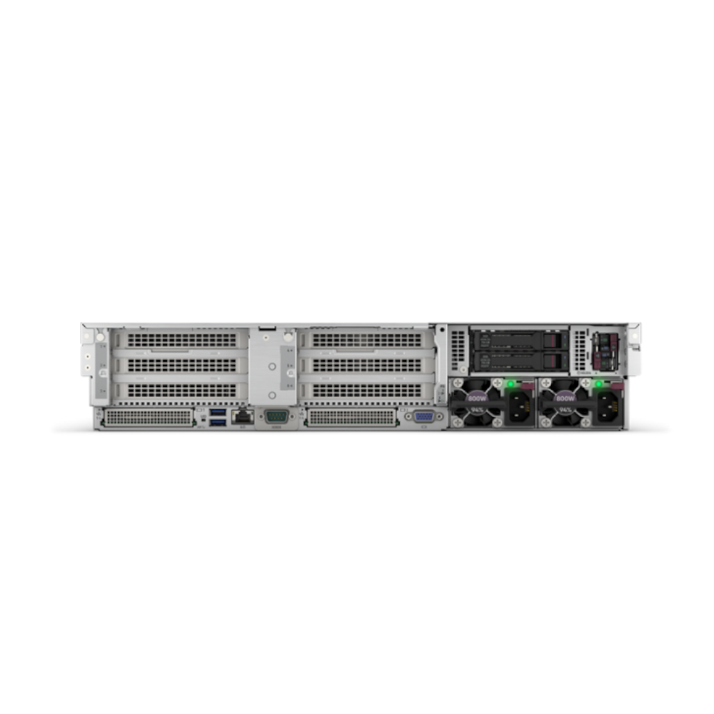 Servidor HPE ProLiant DL385 Gen11, AMD EPYC 9124 16 core 3.0GHz, Memoria 32GB, 8 x 2.5", Ethernet 1Gb 4-port BASE-T, Fuente 800W, Controlador MR408i-o, W3y - Imagen 2