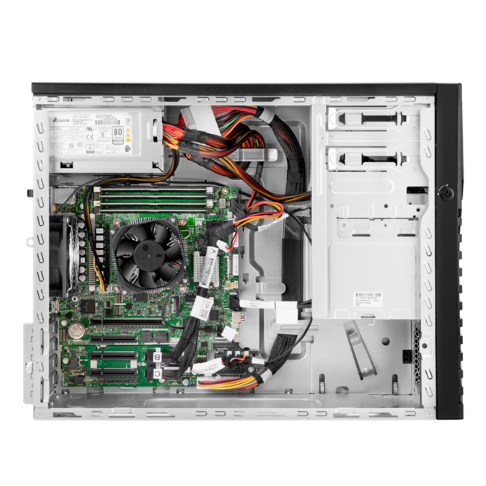 HPE ProLiant ML30 Gen11, Intel Xeon 6325P 4 núcleos 3.50 GHz, Ram 32GB, HDD 2x 1TB, Intel VROC RAID, Fuente 350W, 3yr - Imagen 3