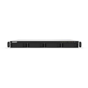 Nas Qnap TS-432PXU-RP-2G-US, ARM Cortex-A57 4 núcleos, Ram 2GB, 4 bahías SATA 3,5", Red 2 port 2.5G + 2 Port SFP+ 10GbE, Fuente 2x 250W, 1yr