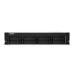 Nas Qnap TS-832PXU-4G-US, ARM Cortex-A57 4núcleos, Ram 4 GB, Hasta 8 Bahías 3.5", Red 2 Port 2.5 GBE + 2 Port SFP+ 10GbE, rack de 2U, Fuente 250 W, 1yr