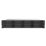 Nas Qnap TS-1273AU-RP, AMD Ryzen V1500B 4Core 2.2 GHz, Ram 8GB, Rack 2U, 12 BAHIAS 3.5", 2 PTO 2.5 LAN GBE / USB 3.0 X1 / USB 3.2 X2, Fuente 2x 300W, W3yr