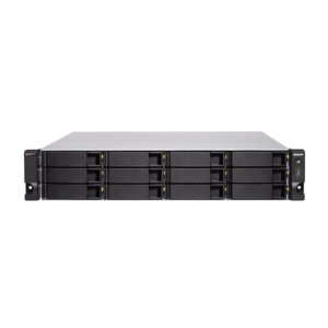 Nas Qnap TS-H1886XU-RP-R2-D1622-32G-US, Intel Xeon D-1622, Ram 32GB, 18 BAHIAS (12 SATA DE 3, 5 + 6 SATA DE 2, 5), 4 PTO 2, 5 GBE / 2 PTO SFP+ 10 GBE, Rack 2U, Fuente 2x 550W,