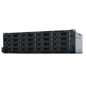 Synology RackStation RS4021XS+, Intel Xeon D-1541, Rack (3 U) 16 Bahías (Expandible a 40 Bahías), Hasta 720 TB, 16GB RAM, Servicio Nube Gratis (P2P) / Administración Remota y Respaldo Programado, W5yr