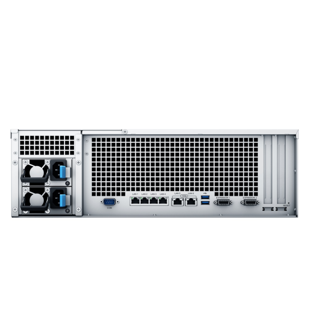 Synology RackStation RS4021XS+, Intel Xeon D-1541, Rack (3 U) 16 Bahías (Expandible a 40 Bahías), Hasta 720 TB, 16GB RAM, Servicio Nube Gratis (P2P) / Administración Remota y Respaldo Programado, W5yr - Imagen 2