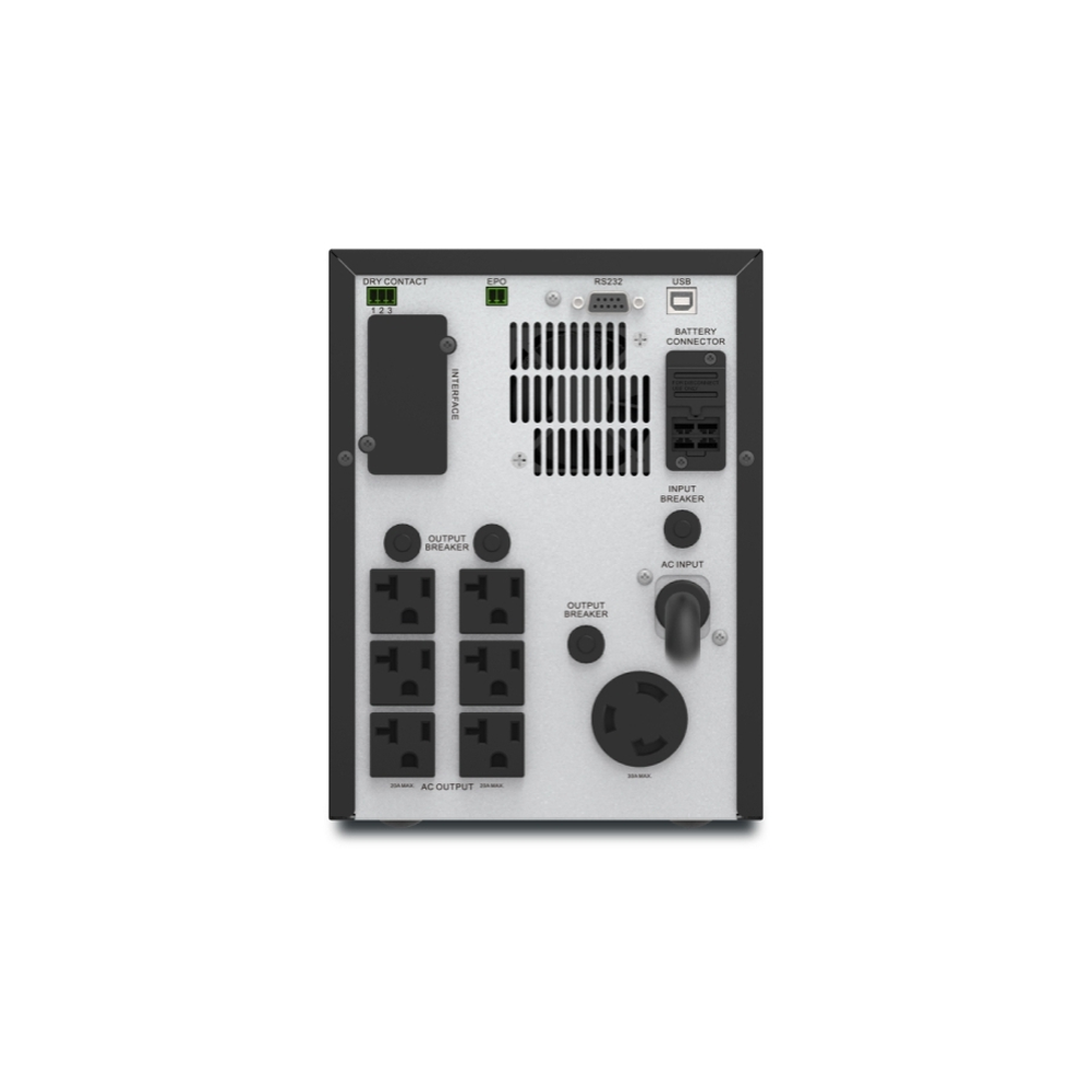 APC UPS interactiva 3kVA ( 3000 VA ) / 2.10kW, Torre, AVR, 120V, Contactos de Salida - 6 x NEMA 5-20R, 1 x NEMA L5-30R, W2yr - Imagen 2