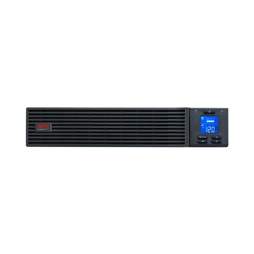 APC Easy UPS On-Line, SRV 2kVA ( 2000 VA) / 1600 W, 120V, contactos 4 NEMA 5-20R, con Kit rieles, W2yr