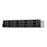 Synology SA3410, Intel Xeon D-1541 8 Nucleos, Ram 16 GB, Bahías 12, Red 4 Port RJ-45 1GbE + 2 Port RJ-45 10GbE, Mini-SAS HD, Fuente 2x 550W, 5yr