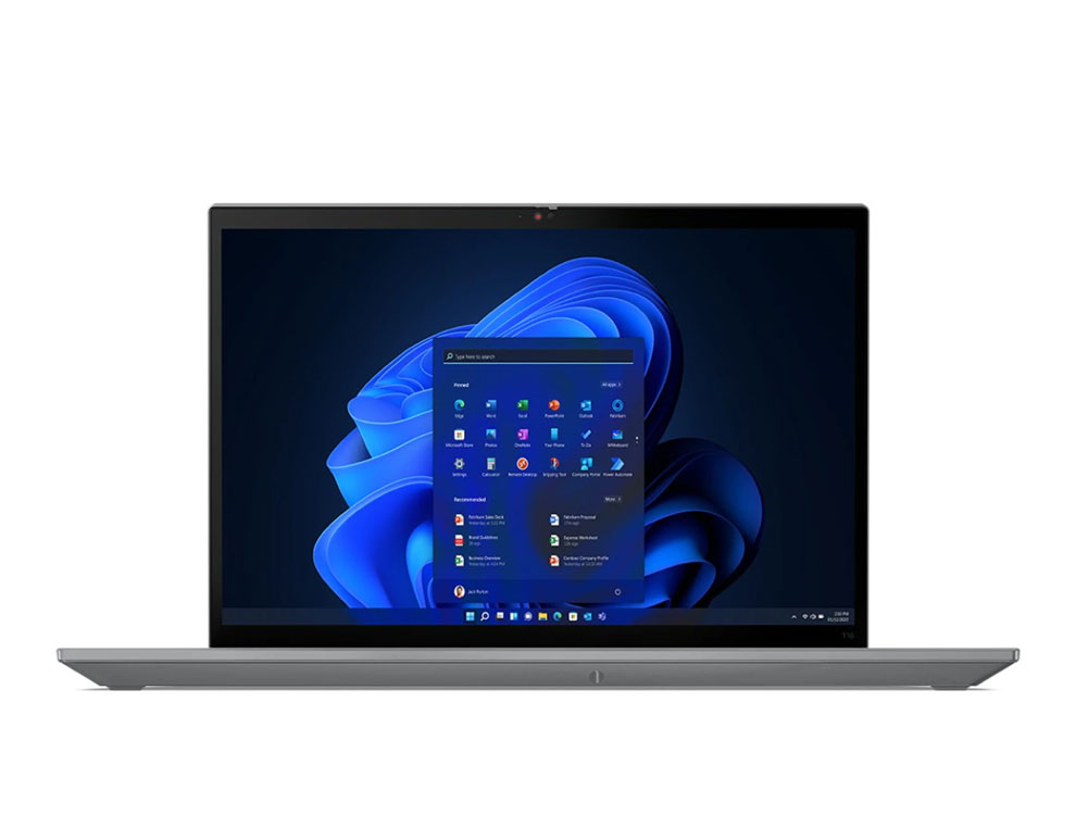 Lenovo Workstation ThinkPad T16, Core i7-1255U(3.5Ghz), Pantalla 16" 1920x1200, Ram 32GB, 256GB SSD, Windows 11 Pro,W3yr Onsite.