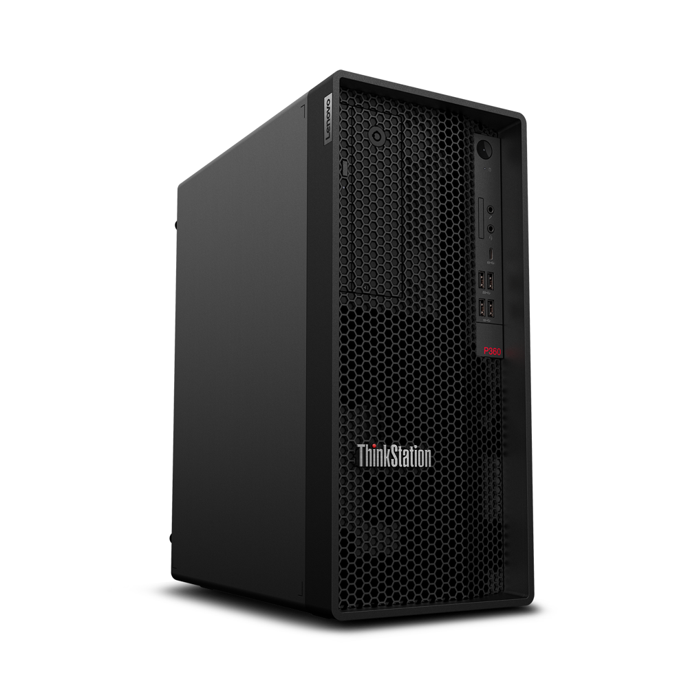 Lenovo Workstation P360, Core i7-12700 VPRO, Memoria 16GB, SSD 512GB, Graficos de video T1000 8GB, Windows 11 Pro (DG Win 10 PRO), W3yr