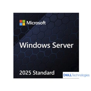 Windows Server 2025 Standard, ROK, 16 Core, Multilenguaje, DVD, Dell