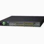 Planet XGS3-24242-V3 Switch Core Capa 3, 24 Puertos SFP 100/1000X, 8 Puertos Compartidos Gigabit Ethernet, 4 Puertos SFP de 10 Gbps