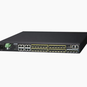 Planet XGS3-24242-V3 Switch Core Capa 3, 24 Puertos SFP 100/1000X, 8 Puertos Compartidos Gigabit Ethernet, 4 Puertos SFP de 10 Gbps